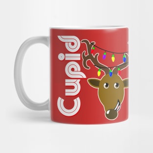 Family Christmas Photo "Cupid" Design Mug